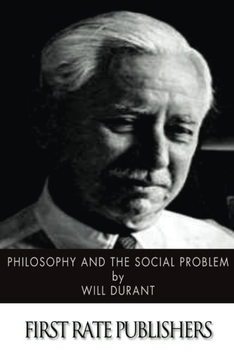 جلد کتاب Philosophy and the Social Problem