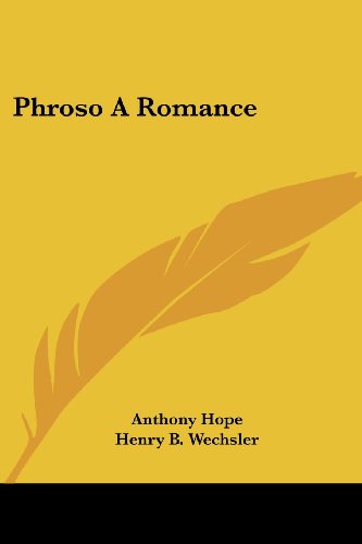 جلد کتاب Phroso: A Romance