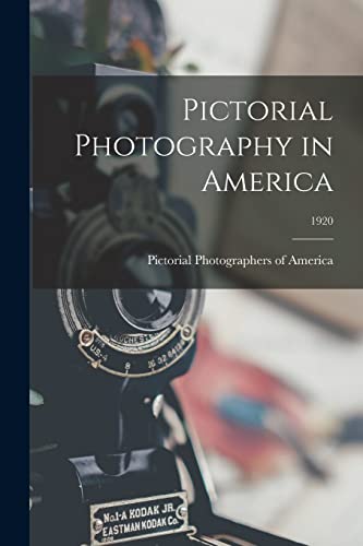 جلد کتاب Pictorial Photography in America 1920