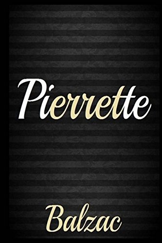 جلد کتاب Pierrette