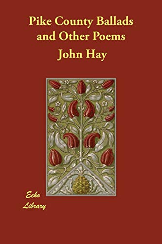 جلد کتاب Pike County Ballads and Other Poems