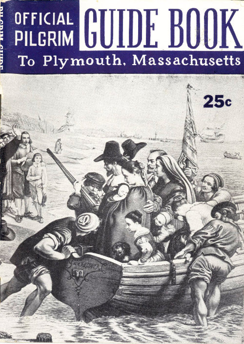 جلد کتاب Pilgrim Guide Book to Plymouth, Massachusetts