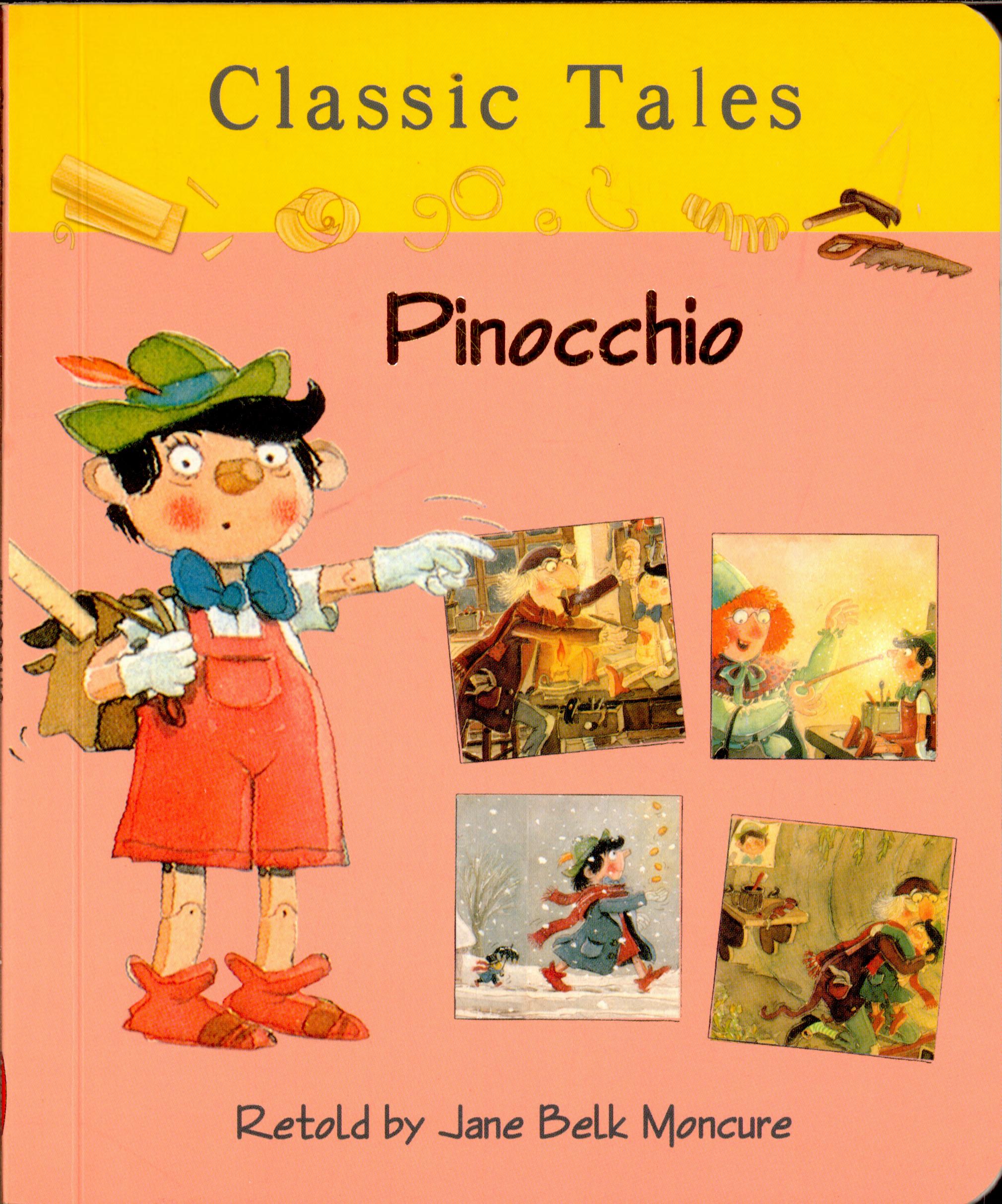 جلد کتاب Pinocchio: The Tale of a Puppet