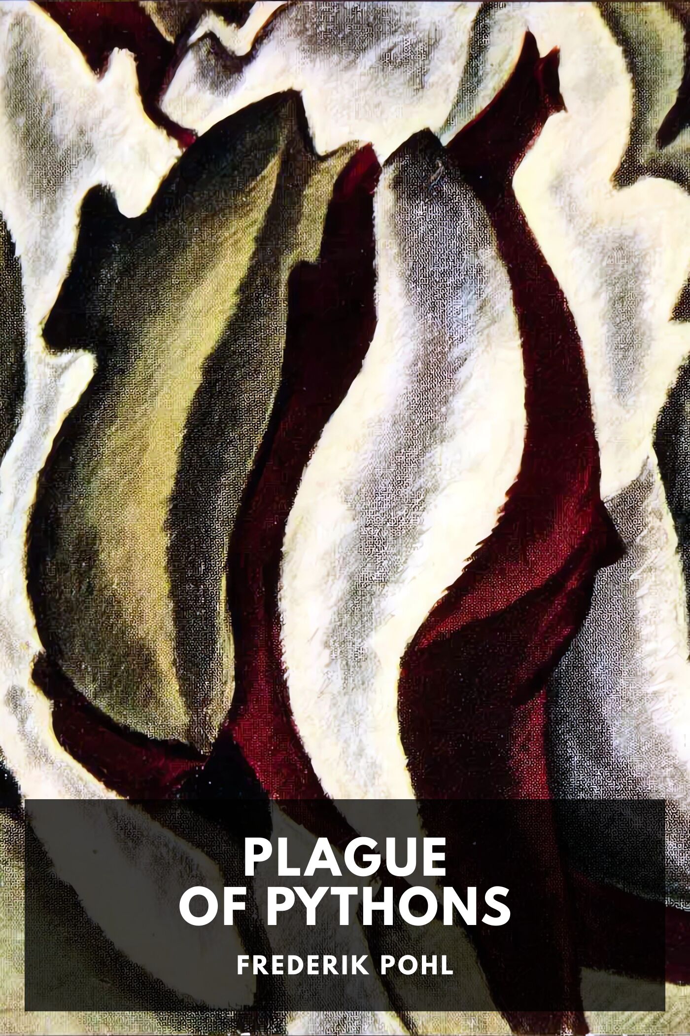 جلد کتاب Plague of Pythons