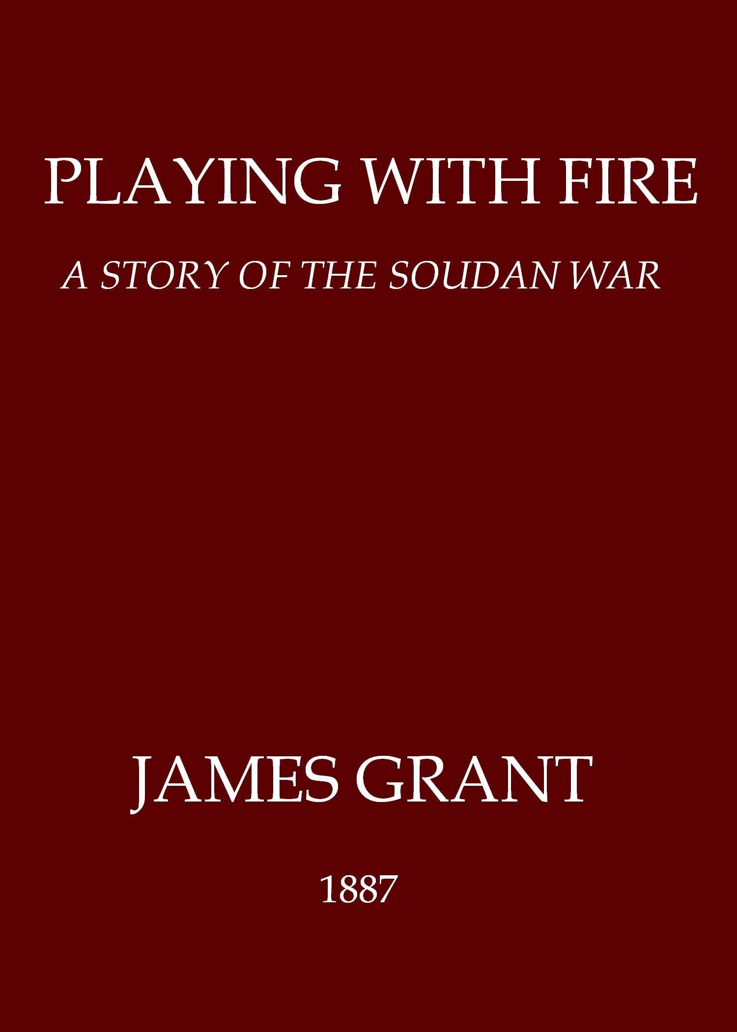 جلد کتاب Playing with Fire