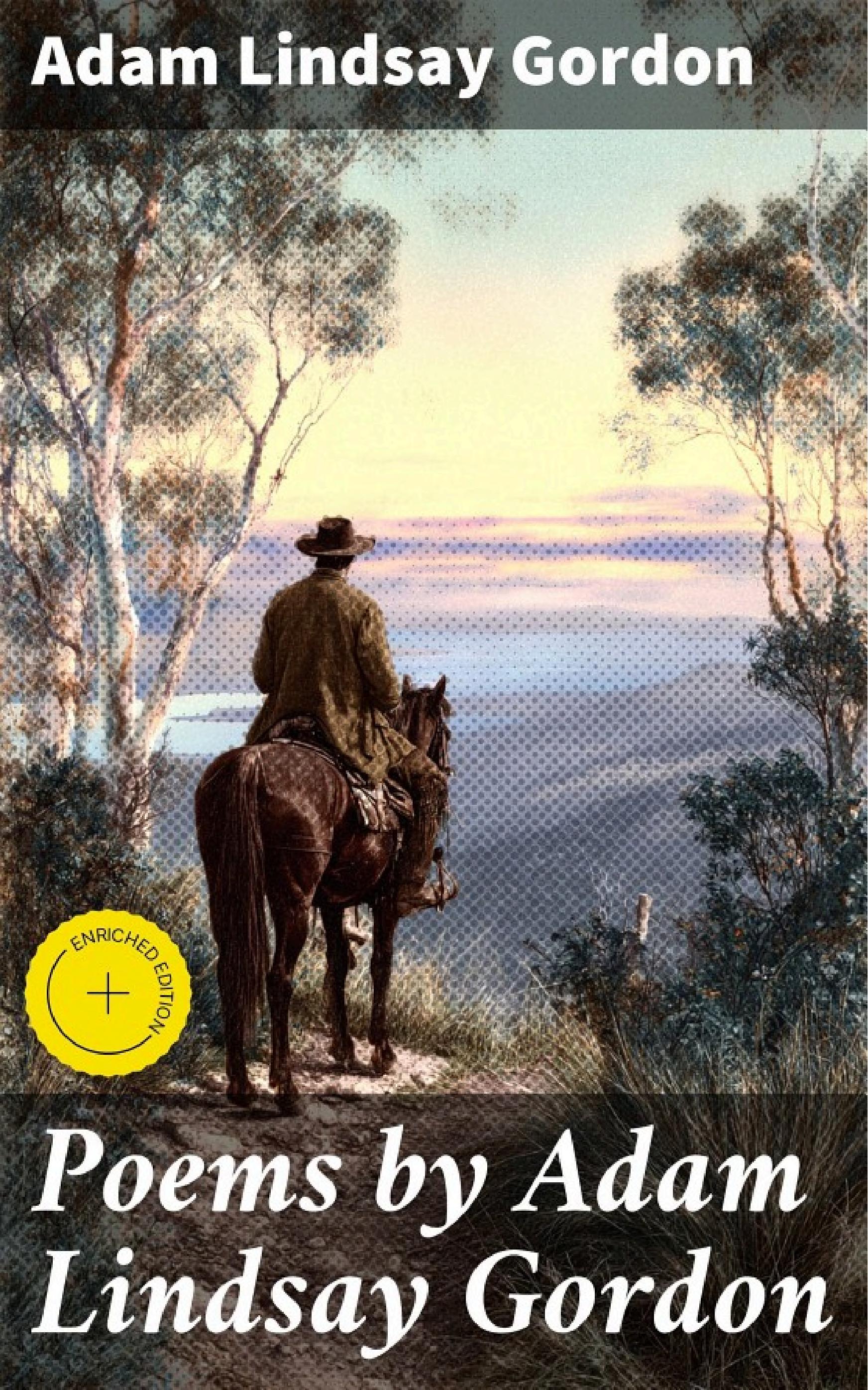 جلد کتاب Poems by Adam Lindsay Gordon