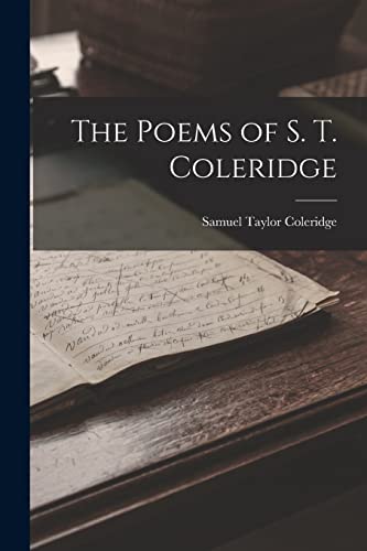 جلد کتاب Poems of Coleridge