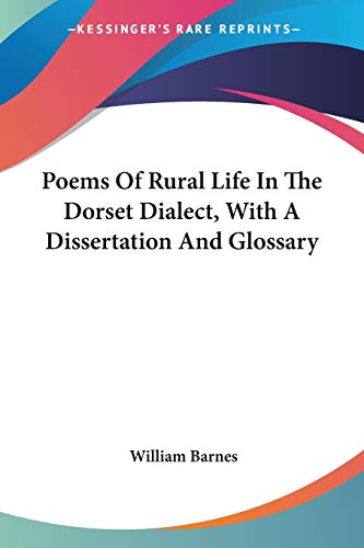جلد کتاب Poems of Rural Life in the Dorset Dialect