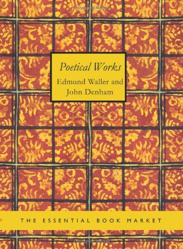 جلد کتاب Poetical Works of Edmund Waller and Sir John Denham
