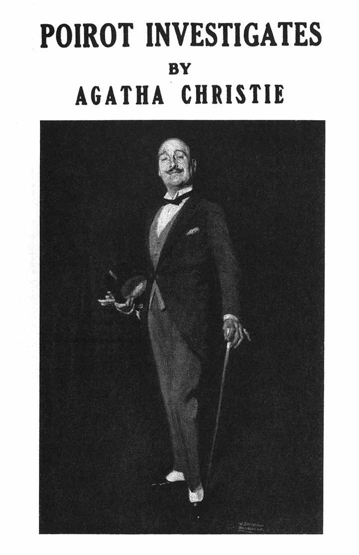 جلد کتاب Poirot Investigates