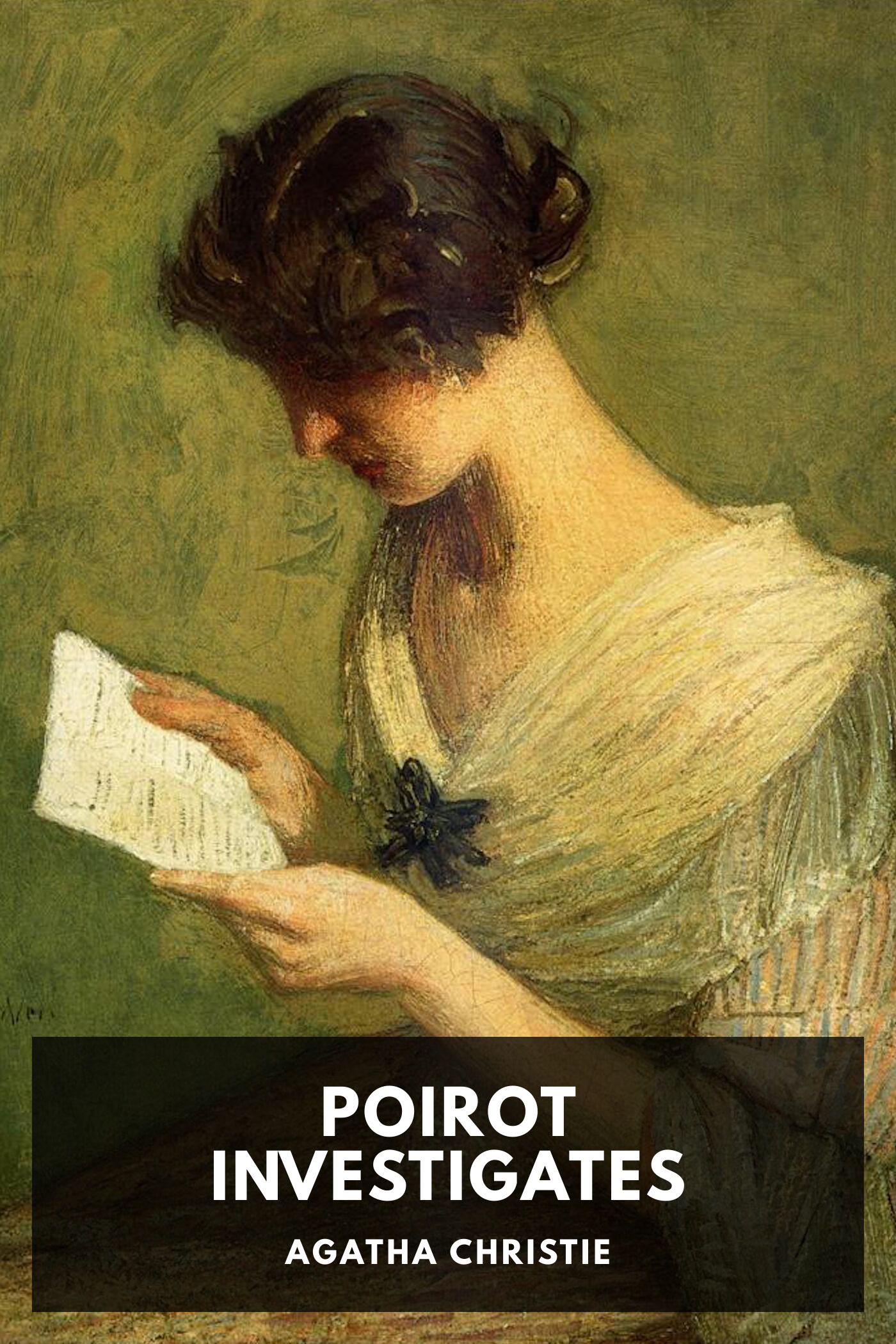 جلد کتاب Poirot Investigates