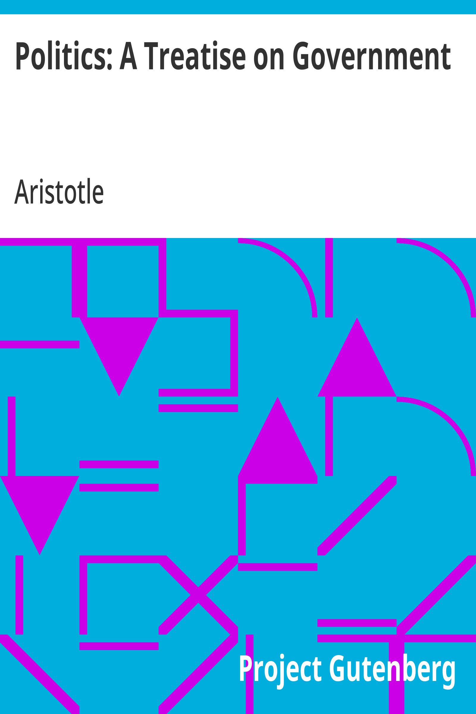 جلد کتاب Politics: A Treatise on Government