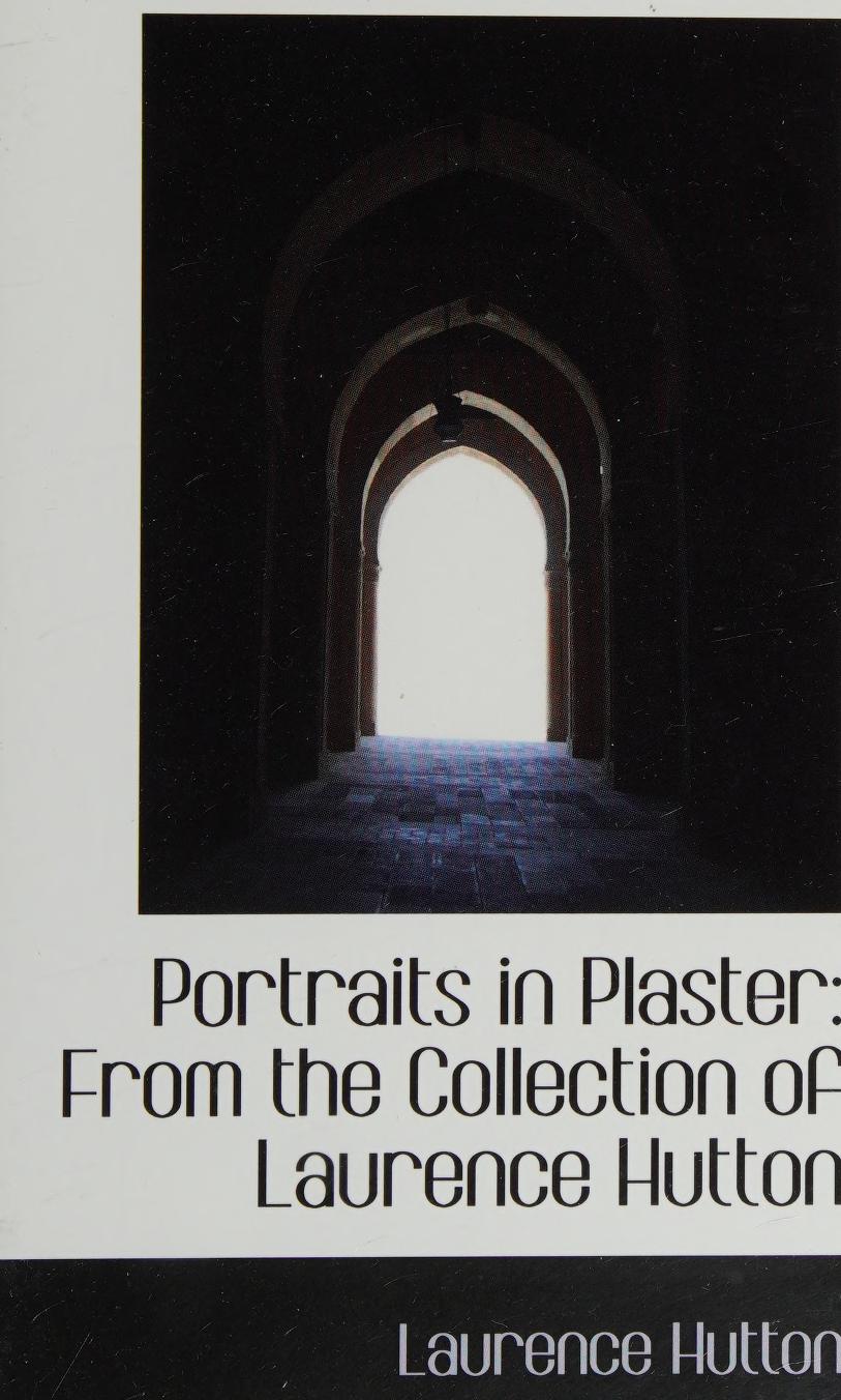 جلد کتاب Portraits in Plaster