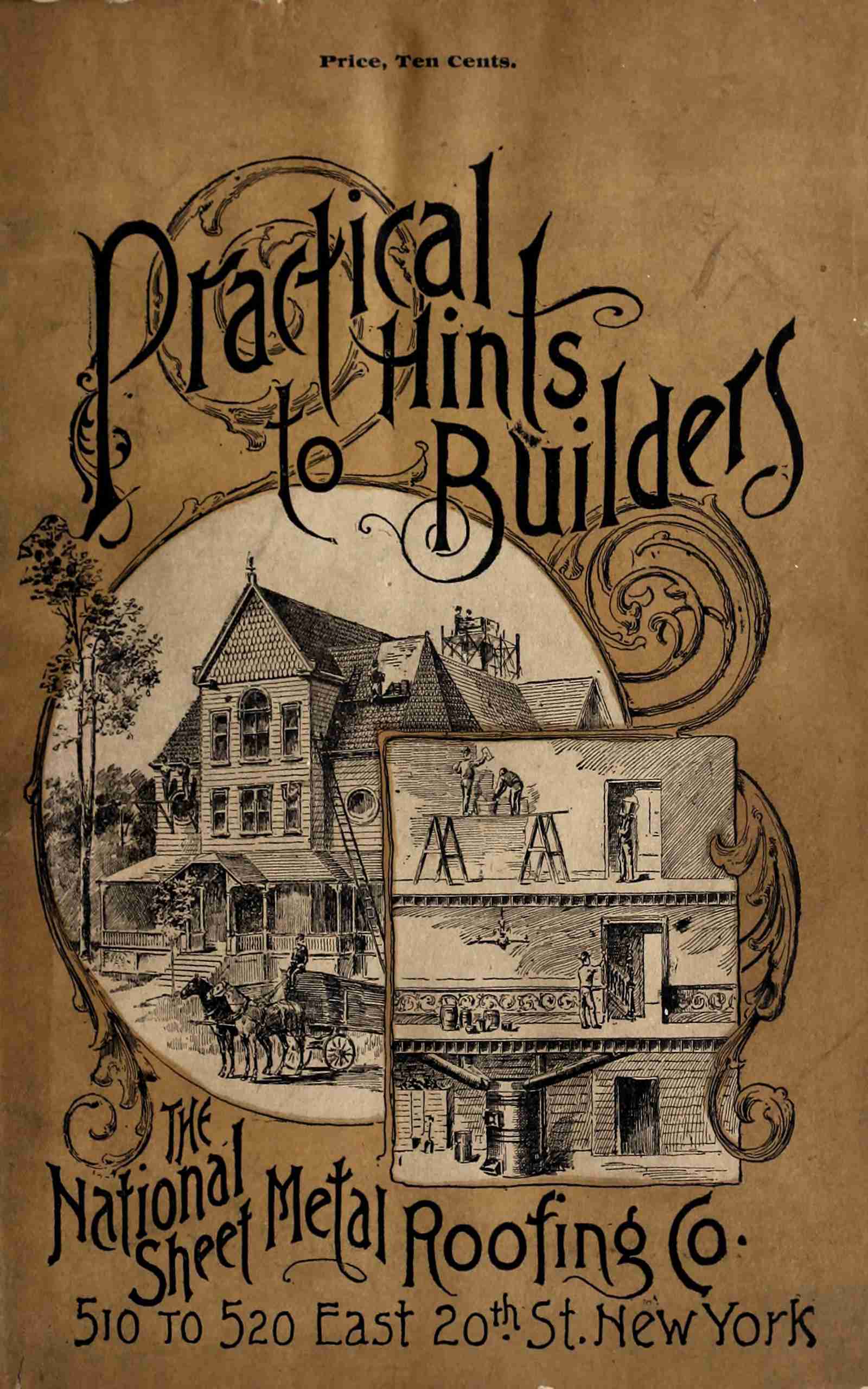 جلد کتاب Practical Hints to Builders and Those Contemplating Building