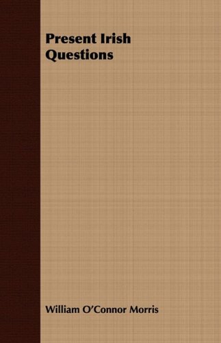 جلد کتاب Present Irish Questions