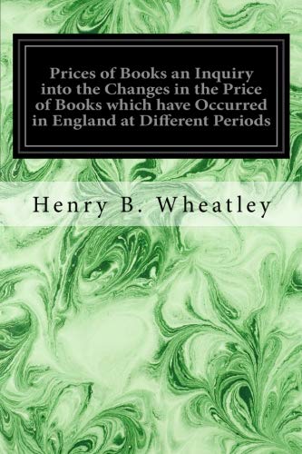 جلد کتاب Prices of Books