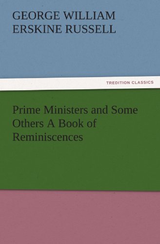 جلد کتاب Prime Ministers and Some Others: A Book of Reminiscences