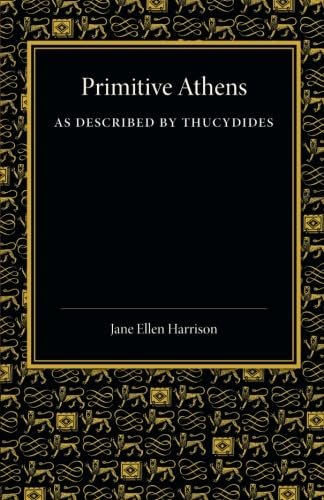 جلد کتاب Primitive Athens as Described by Thucydides