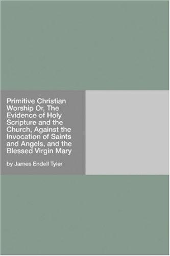 جلد کتاب Primitive Christian Worship