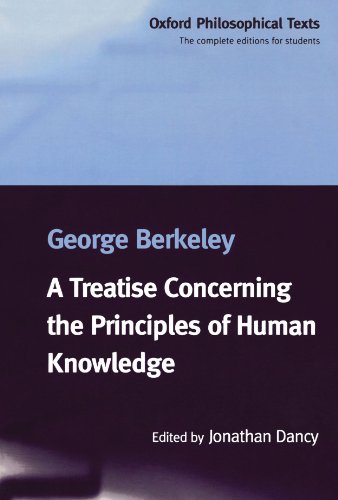 جلد کتاب A Treatise Concerning the Principles of Human Knowledge