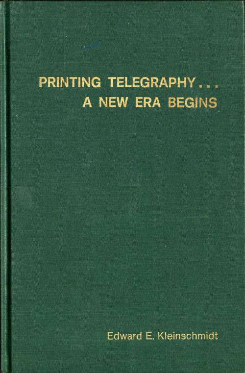جلد کتاب Printing Telegraphy... A New Era Begins
