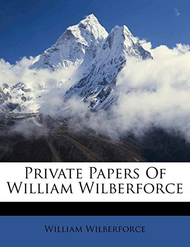 جلد کتاب Private Papers of William Wilberforce