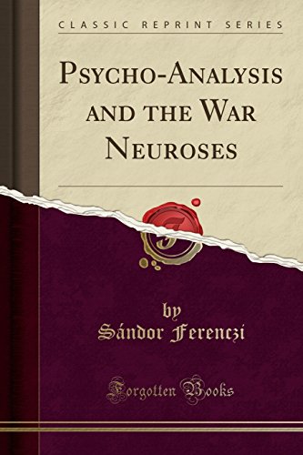 جلد کتاب Psycho-Analysis and the War Neuroses