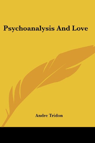 جلد کتاب Psychoanalysis and Love