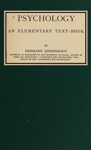 جلد کتاب Psychology: An Elementary Text-book
