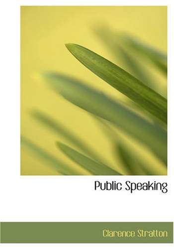 جلد کتاب Public Speaking