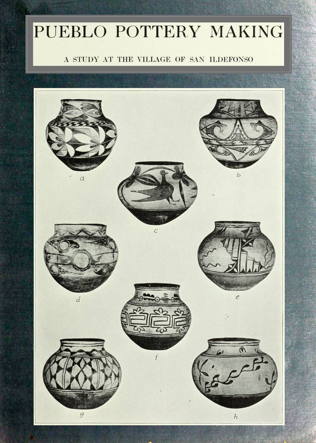 جلد کتاب Pueblo Pottery Making