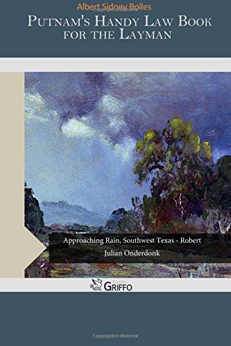 جلد کتاب Putnam's Handy Law Book for the Layman