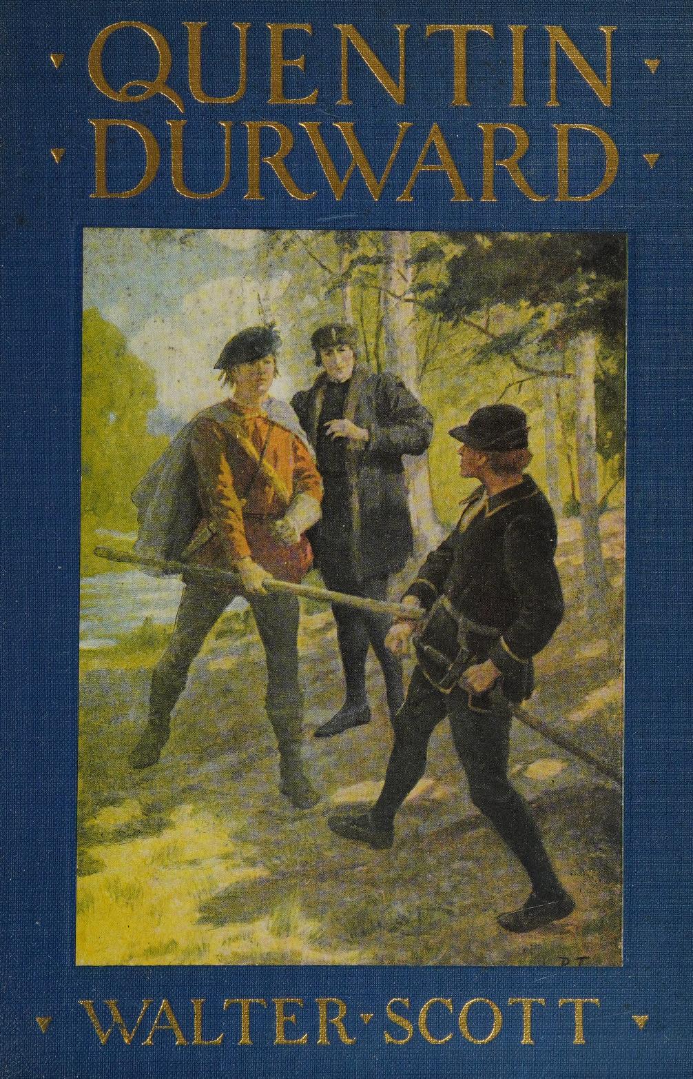 جلد کتاب Quentin Durward