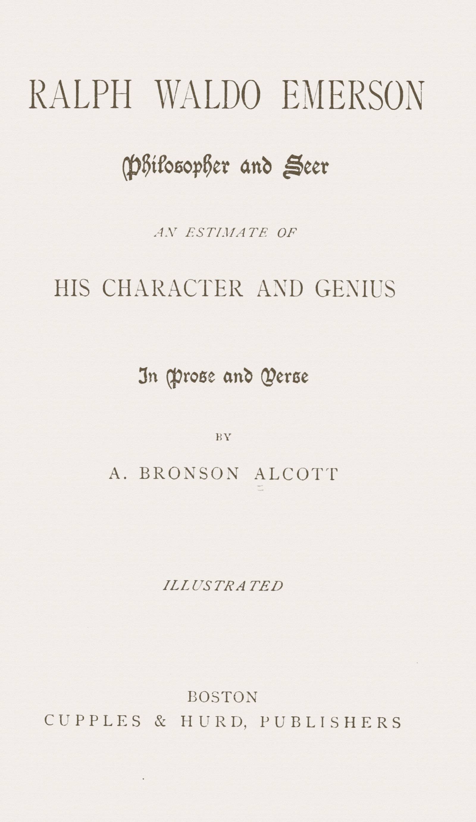 جلد کتاب Ralph Waldo Emerson, philosopher and seer
