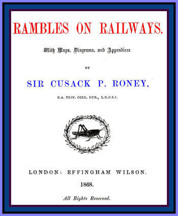 جلد کتاب Rambles on Railways