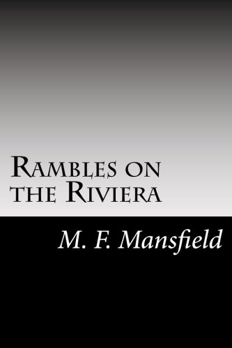 جلد کتاب Rambles on the Riviera