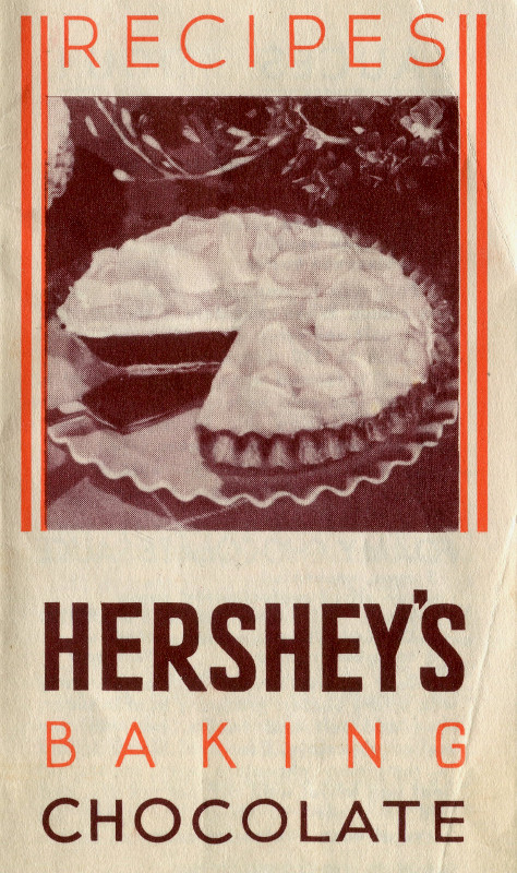 جلد کتاب Recipes: Hershey's Baking Chocolate