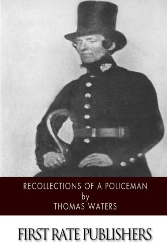 جلد کتاب Recollections of a Policeman