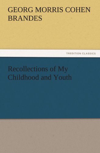 جلد کتاب Recollections of My Childhood and Youth
