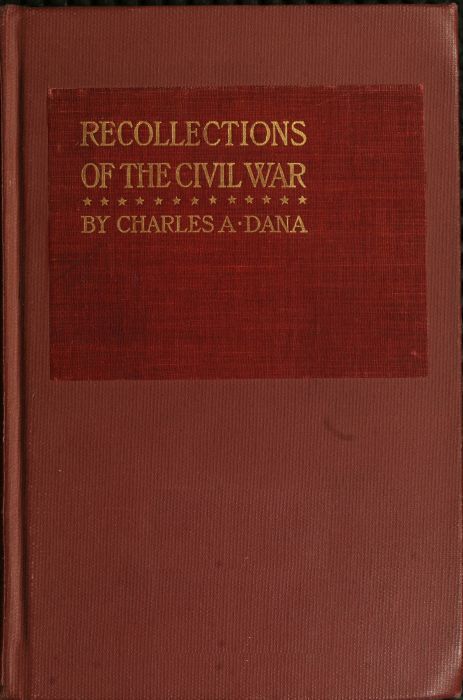 جلد کتاب Recollections of the Civil War