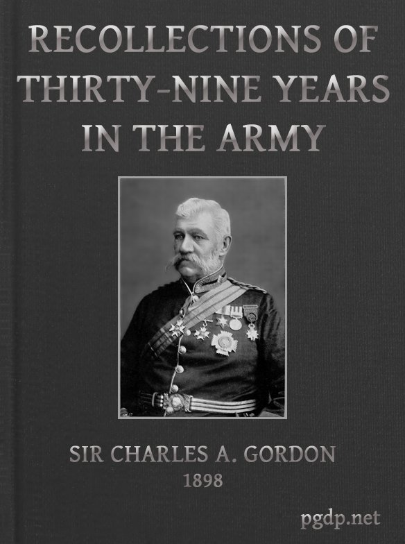 جلد کتاب Recollections of Thirty-nine Years in the Army