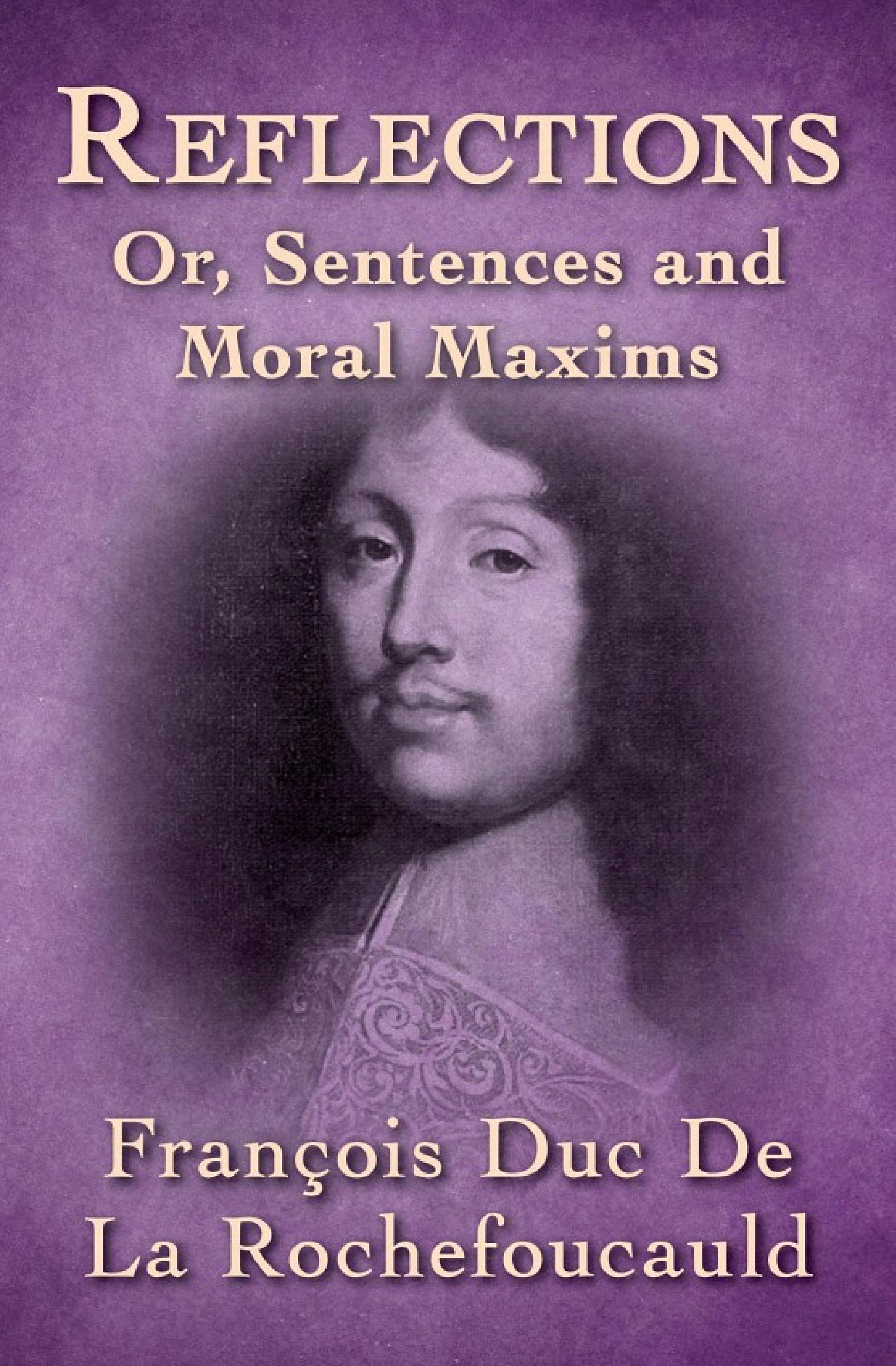 جلد کتاب Reflections; or Sentences and Moral Maxims