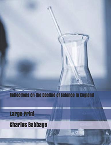 جلد کتاب Reflections on the Decline of Science in England
