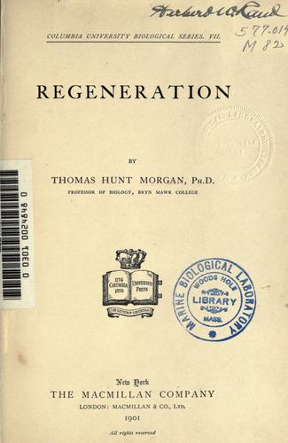 جلد کتاب Regeneration
