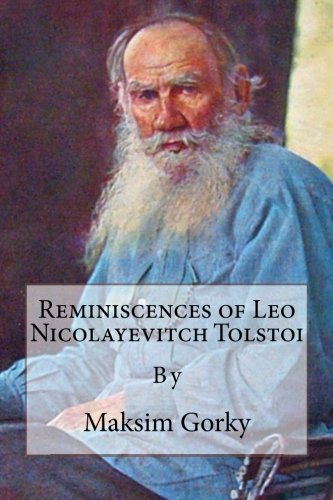 جلد کتاب Reminiscences of Leo Nicolayevitch Tolstoi