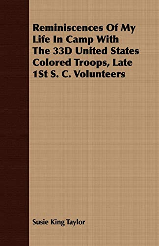 جلد کتاب Reminiscences of My Life in Camp with the 33d United States Colored Troops