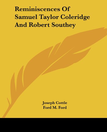 جلد کتاب Reminiscences of Samuel Taylor Coleridge and Robert Southey