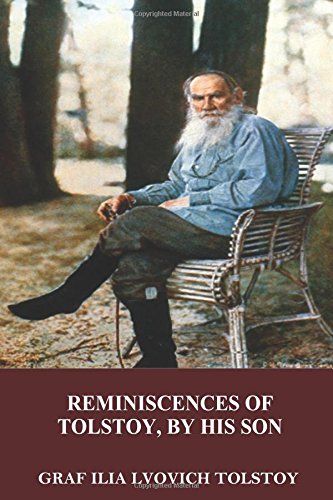 جلد کتاب Reminiscences of Tolstoy, by His Son