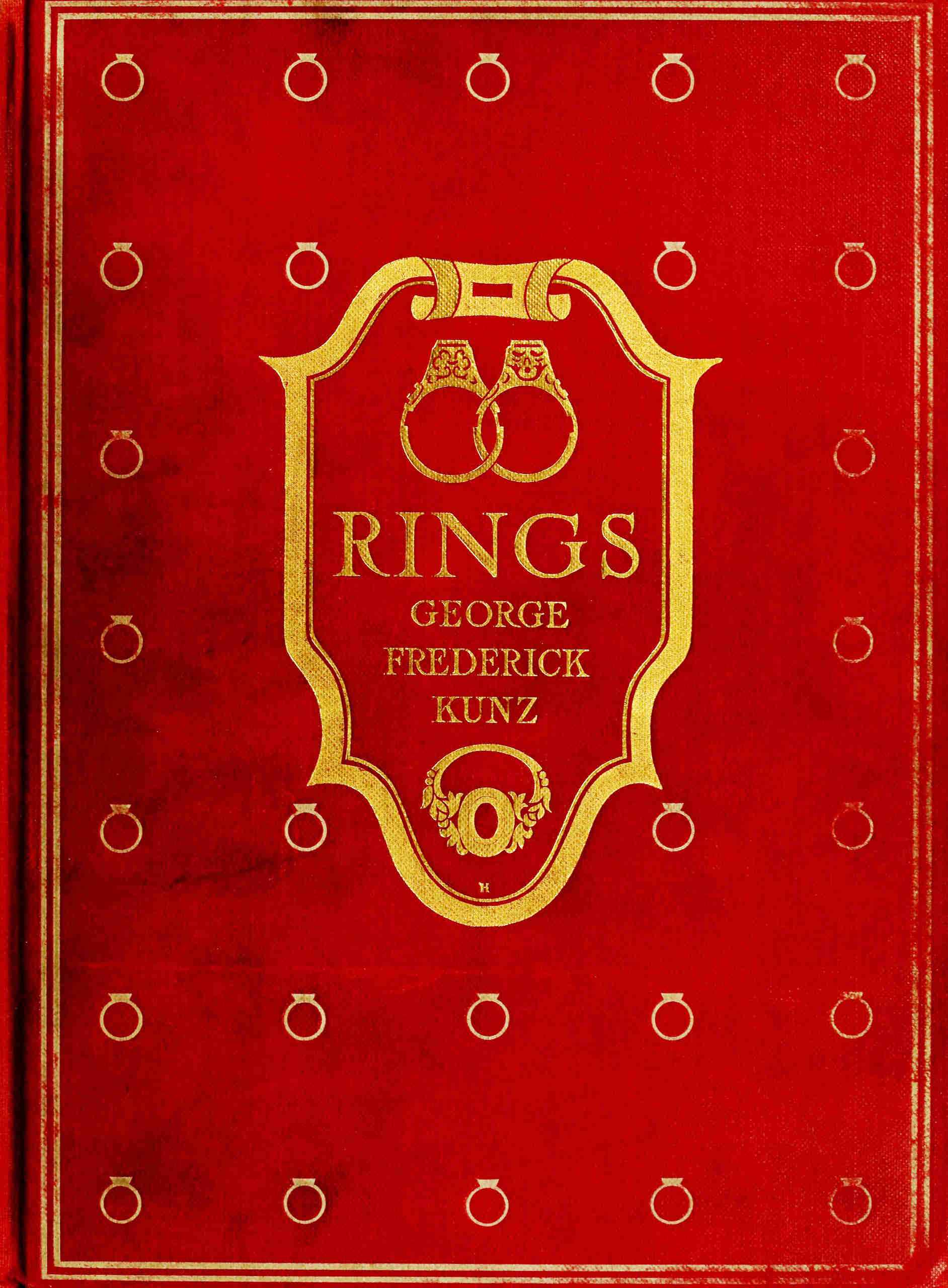 جلد کتاب Rings for the Finger