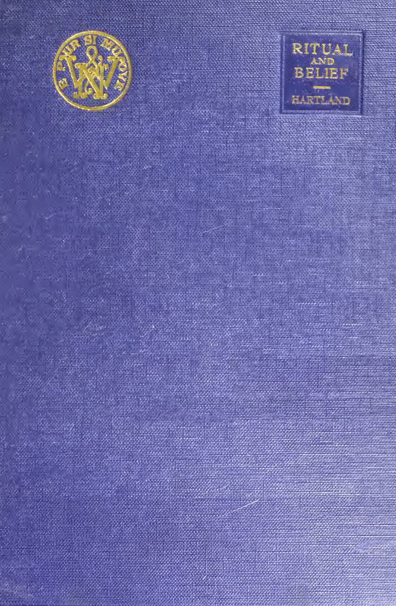 جلد کتاب Ritual and Belief: Studies in the History of Religion